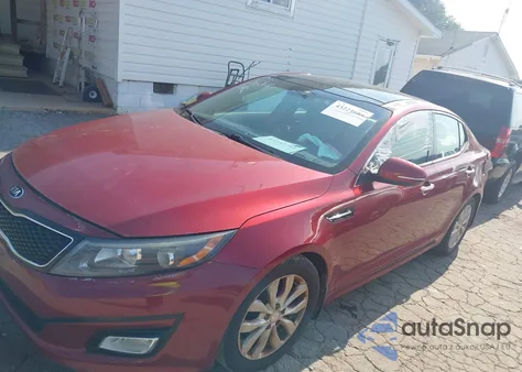 2014 Kia Optima Ex из США, поврежденный, VIN 5XXGN4A75EG332802
